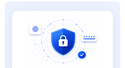 Shield icon representing platform security